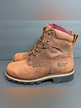 Chippewa Thunderstruck 6 Inch Waterproof Nano Composite Toe Work Boots Size 8EEE